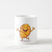 Mug Joyeux Croissant Dance Amusant (Centre)