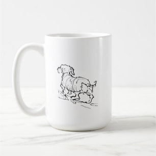 Mug Joyeux Dachshund – Mug à Café pour Chien Sauci