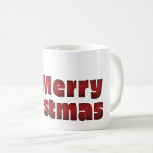 Mug Joyeux décor de la maison de Noël (Devant droit)