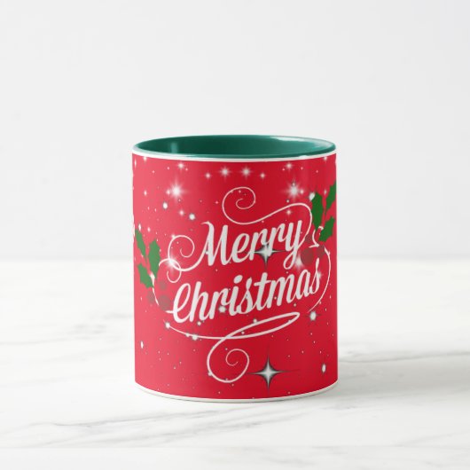 Mug Joyeux décor de Noël (Centre)