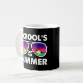 Mug Joyeux Dernier Jour De L'École Bonjour Enseignant  (Devant gauche)