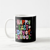 Mug Joyeux dernier jour d'école drôle fin d'année ense (Gauche)