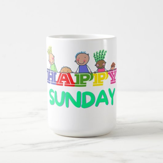 Mug Joyeux dimanche (Centre)
