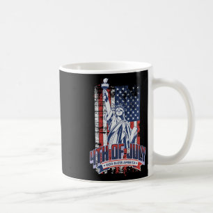 Mug Joyeux Drapeau Américain 4 juillet Patriotique US