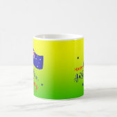 Mug Joyeux drapeau australien Jour Or Vert (Centre)