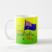 Mug Joyeux drapeau australien Jour Or Vert (Gauche)