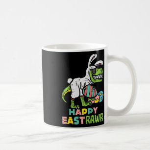 Mug Joyeux Eastrawr Trex Lapin de Pâques Œuf Dinosaure