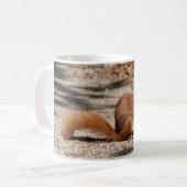 Mug Joyeux écureuil d'anniversaire (Devant gauche)