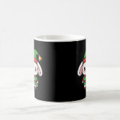 Mug Joyeux Elf Lapin de Noël (Centre)