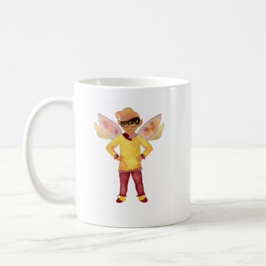 Mug Joyeux Elfe Jaune (Gauche)