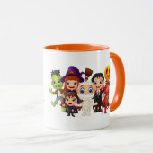 Mug Joyeux enfants d'Halloween (Devant droit)