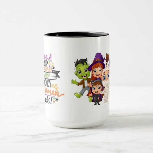 Mug Joyeux enfants d'Halloween (Centre)