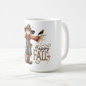 Mug Joyeux Épouvantail Automne (Devant droit)
