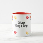 Mug Joyeux et brillant cadeau de Noël (Centre)