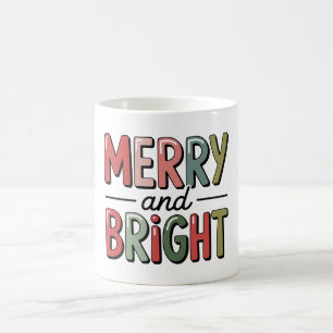 Mug Joyeux et brillant Noël Famille Noël Noël
