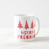 Mug Joyeux et enceinte à Noël (Devant droit)