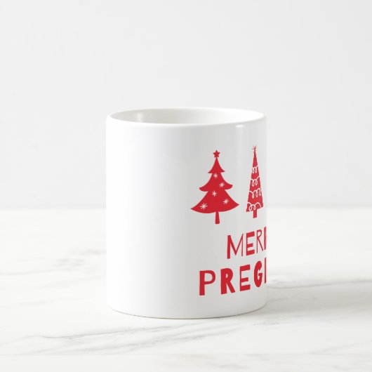 Mug Joyeux et enceinte à Noël (Centre)