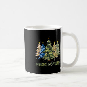 Mug Joyeux Et Lumineux Camo Arbre De Noël Joyeux Noël