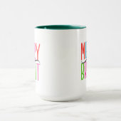 Mug Joyeux et lumineux - Noël (Centre)
