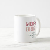 Mug Joyeux et Lumineux Noël Fêtard (Devant droit)