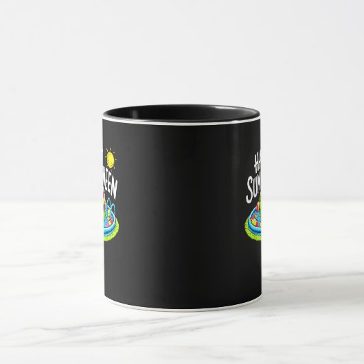 Mug Joyeux été pastèque Jack-O-Lantern (Centre)
