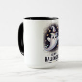 Mug Joyeux fantôme d'Halloween (Devant gauche)