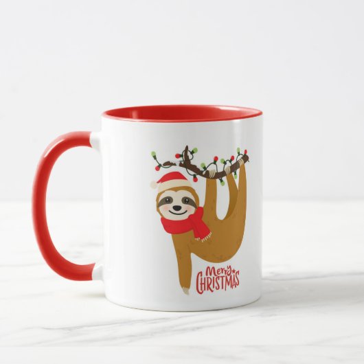 Mug Joyeux fentes de Noël (Gauche)