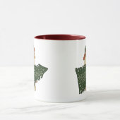 Mug Joyeux fentes de Noël en Casquette Xmas Tree Coffe (Centre)