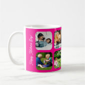 Mug Joyeux Fête des mères amour maman collage photo ro (Gauche)