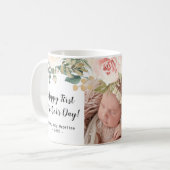 Mug Joyeux Fête des mères photo Floral (Devant gauche)