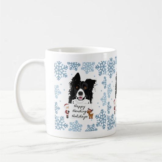 Mug Joyeux Fêtes de Chien (Gauche)