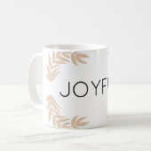 Mug Joyeux Feuilles (Devant gauche)