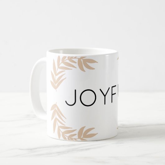 Mug Joyeux Feuilles (Devant gauche)