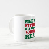 Mug Joyeux Fitmas (Devant gauche)