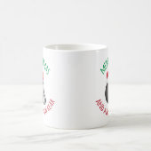 Mug Joyeux Fitmas drôle et nouvel arrière heureux (Centre)
