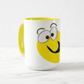 Mug Joyeux gigles face (Devant gauche)