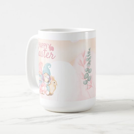 Mug Joyeux Gnomes de Pâques (Devant gauche)