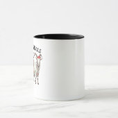 Mug Joyeux Goatmas Animal Chèvre Amour Joyeux Noël (Centre)