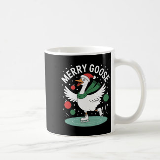 Mug Joyeux Goose Sur Le Perdu Drôle Noël Silly Hum