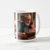Mug Joyeux Grampa d'anniversaire (Devant droit)