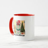 Mug Joyeux Grinchmas Collage de Fêtes (Devant gauche)