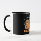 Mug Joyeux Hallothanksmas Beaver Beaver Christmas Beav (Gauche)