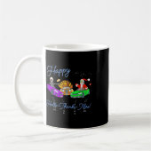 Mug Joyeux Hallothanksmas Crashant Noël Fun Holiday (Gauche)