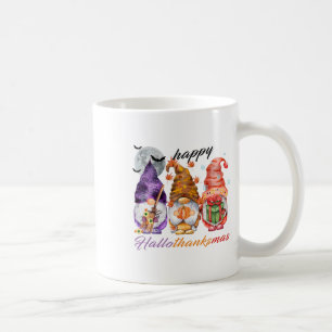 Mug Joyeux Hallothanksmas Gnome Bon thanksgiving Day