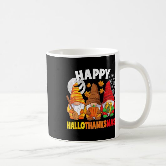 Mug Joyeux Hallothanksmas Halloween Thanksgiving Chris (Droite)
