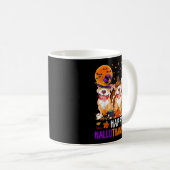 Mug Joyeux Hallothanksmas Pitbull Chien Halloween (Devant droit)
