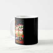 Mug Joyeux Hallothanksmas Pitbull Chien Halloween (Devant gauche)