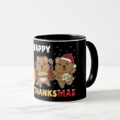 Mug Joyeux Hallothanksmas Quokkas Christmas Quokka (Devant droit)