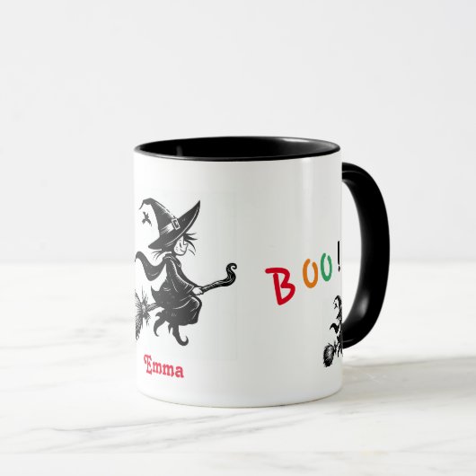 Mug Joyeux Halloween (Devant droit)