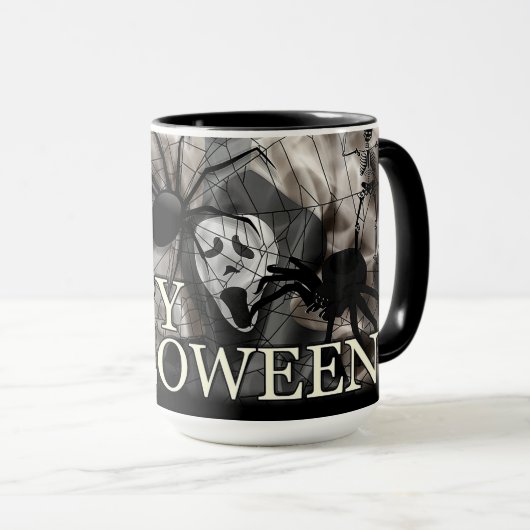 Mug Joyeux Halloween (Devant droit)